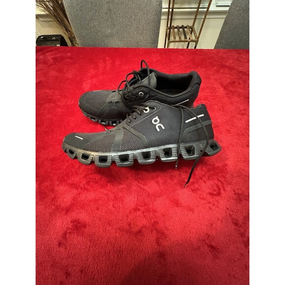 On Cloud Shoes Womens Size 8.5 Black Running Lightweight CloudTec Speed Laces - Picture 12 of 12